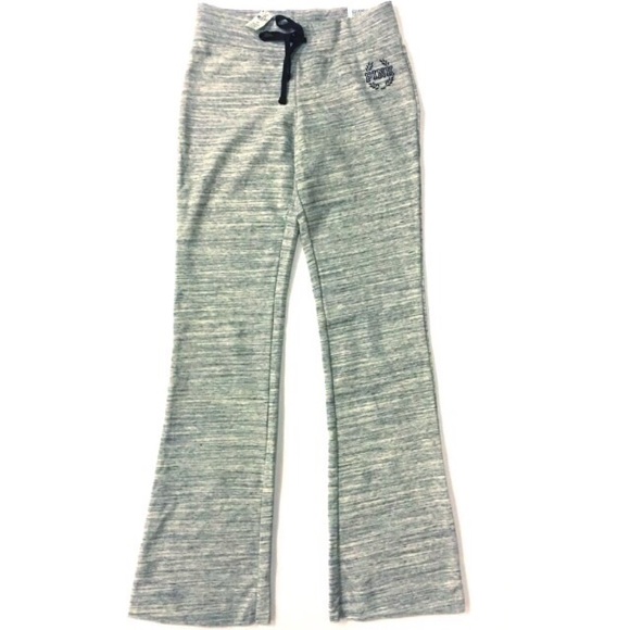 VS PINK Sequin Bling UH Hawaii Flare Pants S NWT - Picture 3 of 7